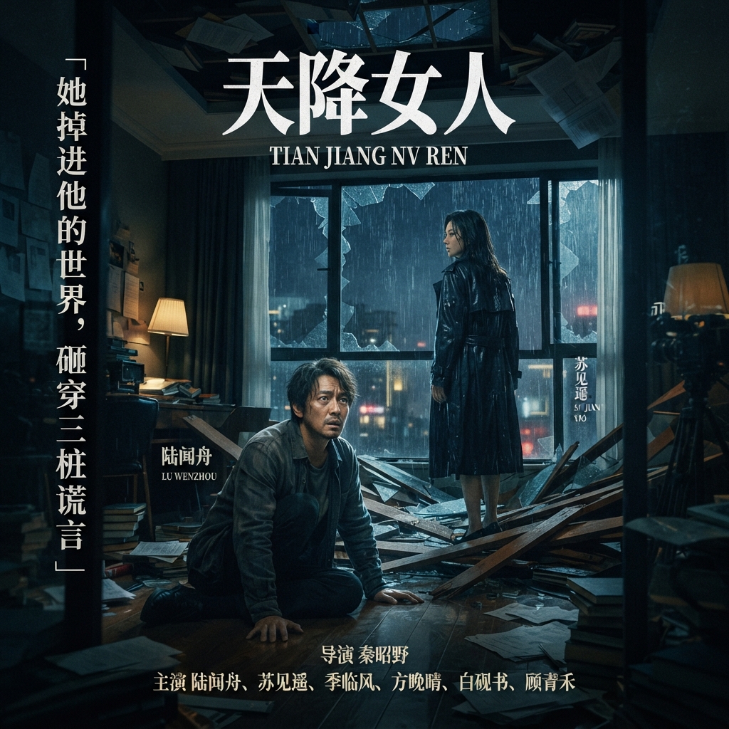 《天降女人》主视觉